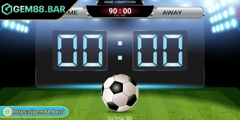 Cược chấp 3 chiều với tỷ số cụ thể