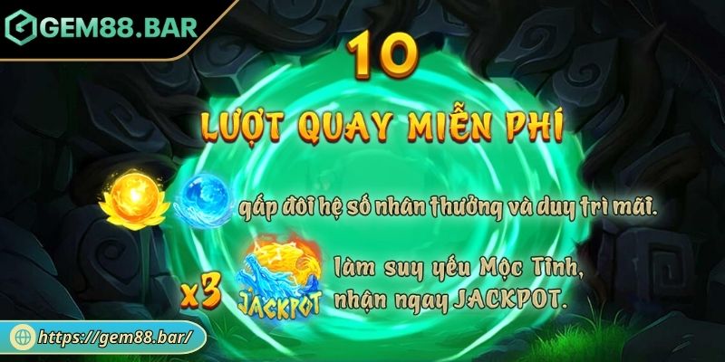Đại Chiến Mộc Tinh GEM88 - Game Slot Kịch Tính Cho Bet Thủ 3 Săn Jackpot vào giờ cao điểm