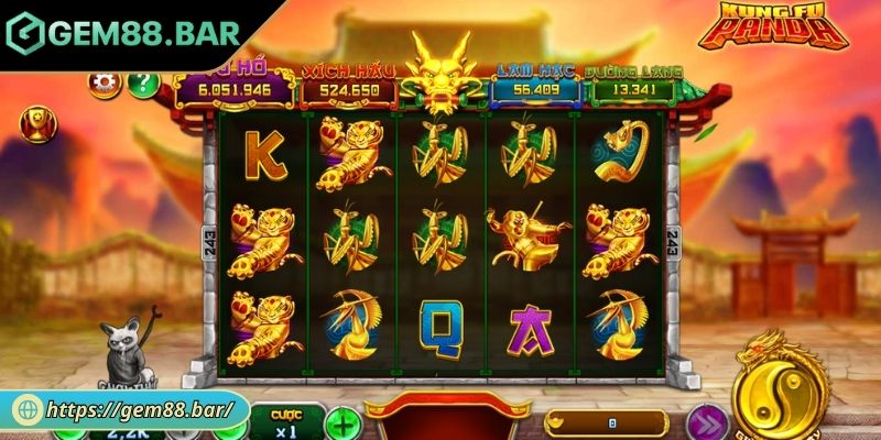 Kungfu Panda - Bí Quyết Chinh Phục Game Nổ Hũ Tại GEM88 3 Áp dụng chiến thuật tăng cược