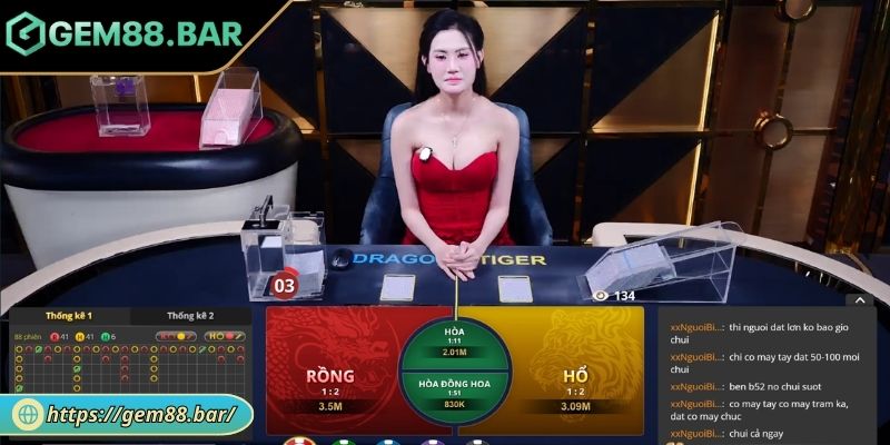 Khám phá game Rồng Hổ GEM88
