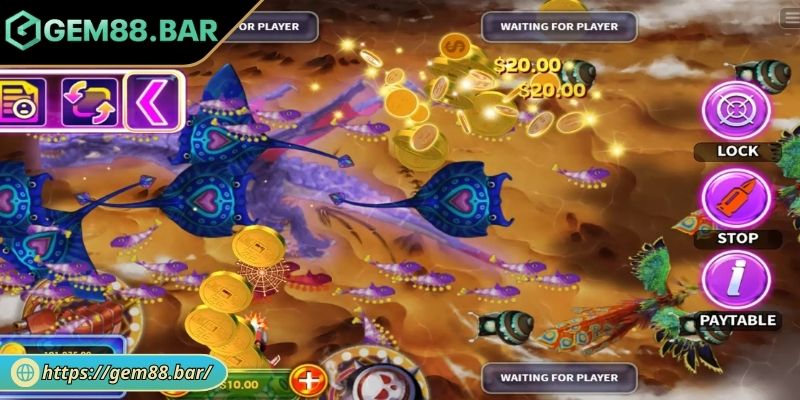 Tỷ Phú Đại Dương GEM88 - Sinh Vật Và Chiến Thuật Săn Thưởng 3 Theo dõi hành vi di chuyển của sinh vật