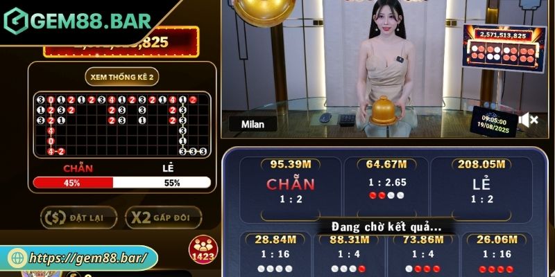 Cập nhật luật chơi Xóc Đĩa trực tuyến GEM88
