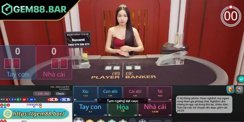 Cửa Pair (Đôi) trong Baccarat trực tuyến