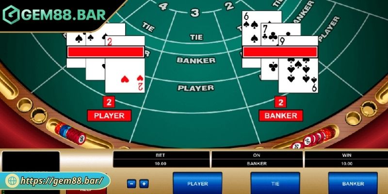 Các Thế Bài Baccarat Với Cách Vận Dụng Và Bí Quyết Từ GEM88 2 Cách vận dụng các thế bài Baccarat để tăng tỷ lệ thắng