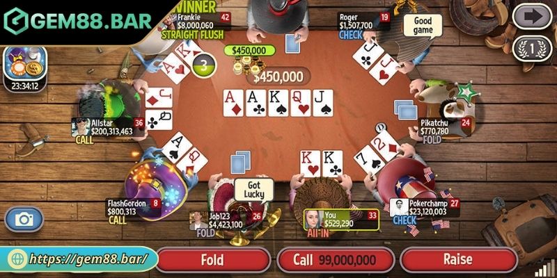 Cách chơi Poker quản lý nhịp cược trong từng ván