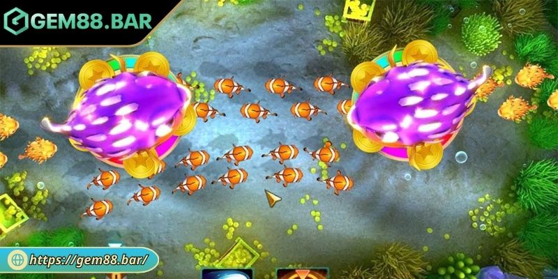 Game Bắn Cá Đổi Thưởng GEM88 Trải Nghiệm Giải Trí Hấp Dẫn 3 Kết hợp vũ khí linh hoạt