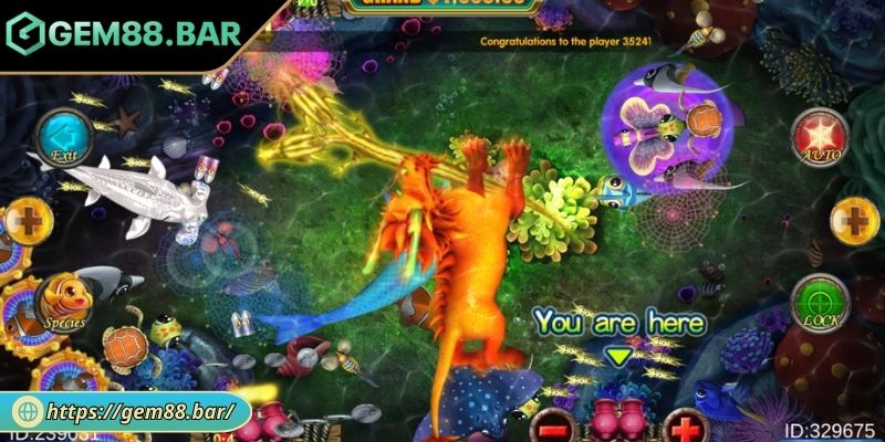 Tính năng chơi game Bắn Cá H5 tại GEM88