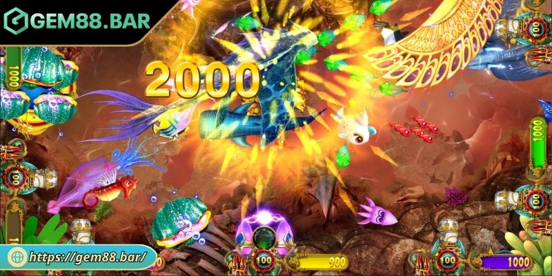Game Bắn Cá Tiên GEM88 - Vũ Khí Tối Tân Và Bí Kíp Săn Thưởng 3 Kết hợp bắn nhanh - ngắt nhịp