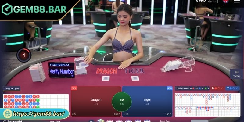 Long Hổ GEM88 - Luật Chơi, Cửa Cược Và Cách Soi Cầu Hiệu Quả 2 Cửa Red/Black và Odd/Even